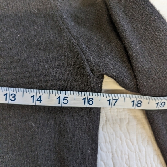 Autumn Cashmere Mod Mock Neck Swing Cashmere Sweater S quiet Luxury - Picture 4 of 9